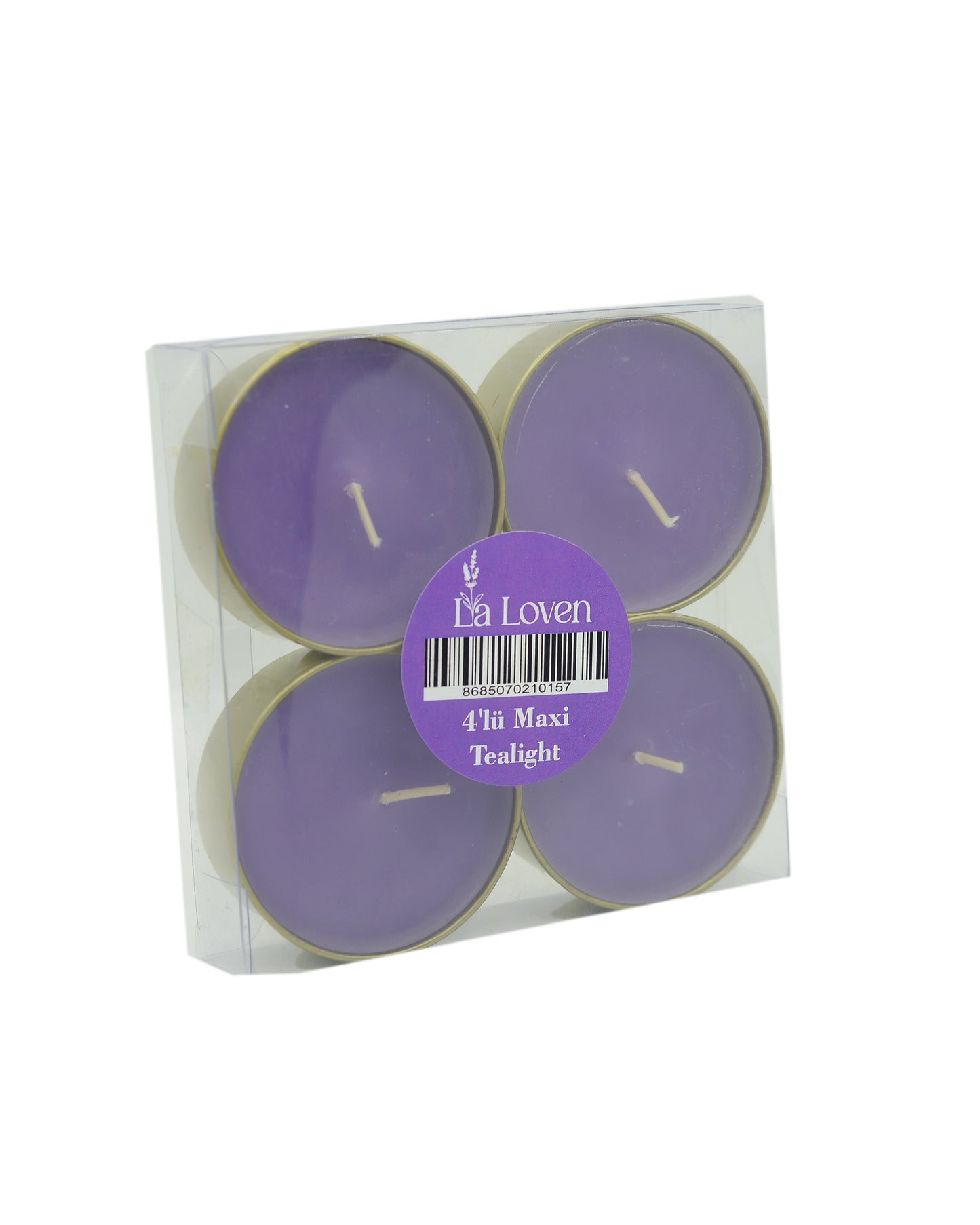4`lü Tealight Mum - Ferahlatıcı & Rahatlatıcı Etki