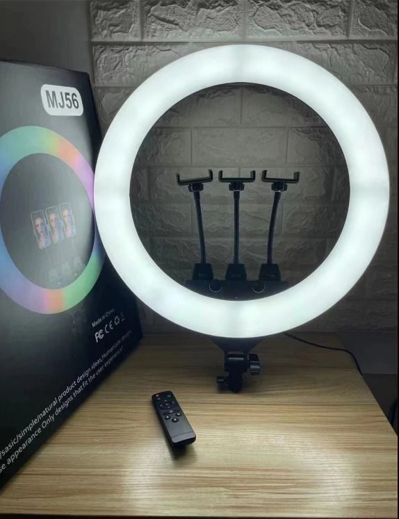 La Loven "Ultimate Master" Dev Boy: 22 İnç RGB Ring Light & Tripod (Profesyonel Stüdyo Işığı)