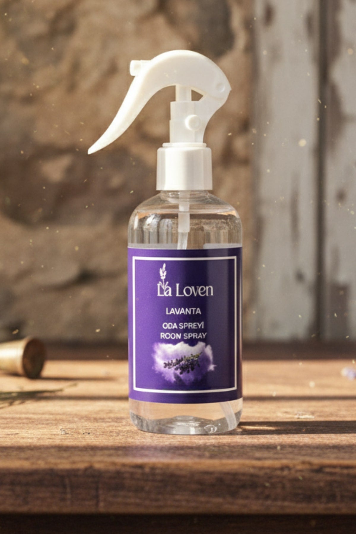 Lavanta Oda Spreyi – 250ml Şeffaf Şişe