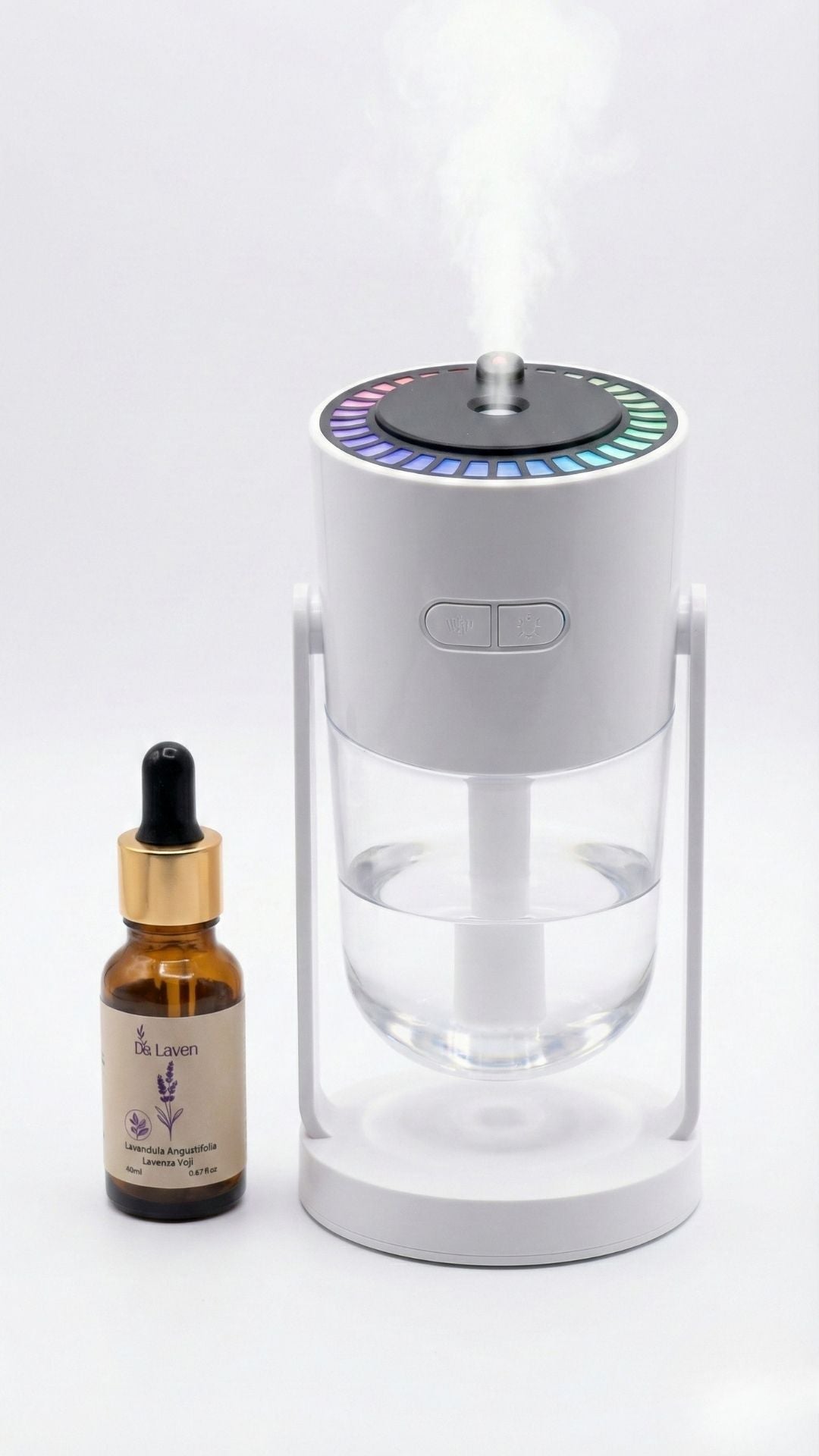 Laloven Drive Therapy: Araç İçi Aromaterapi Difüzör ve Saf Lavanta Yağı Seti