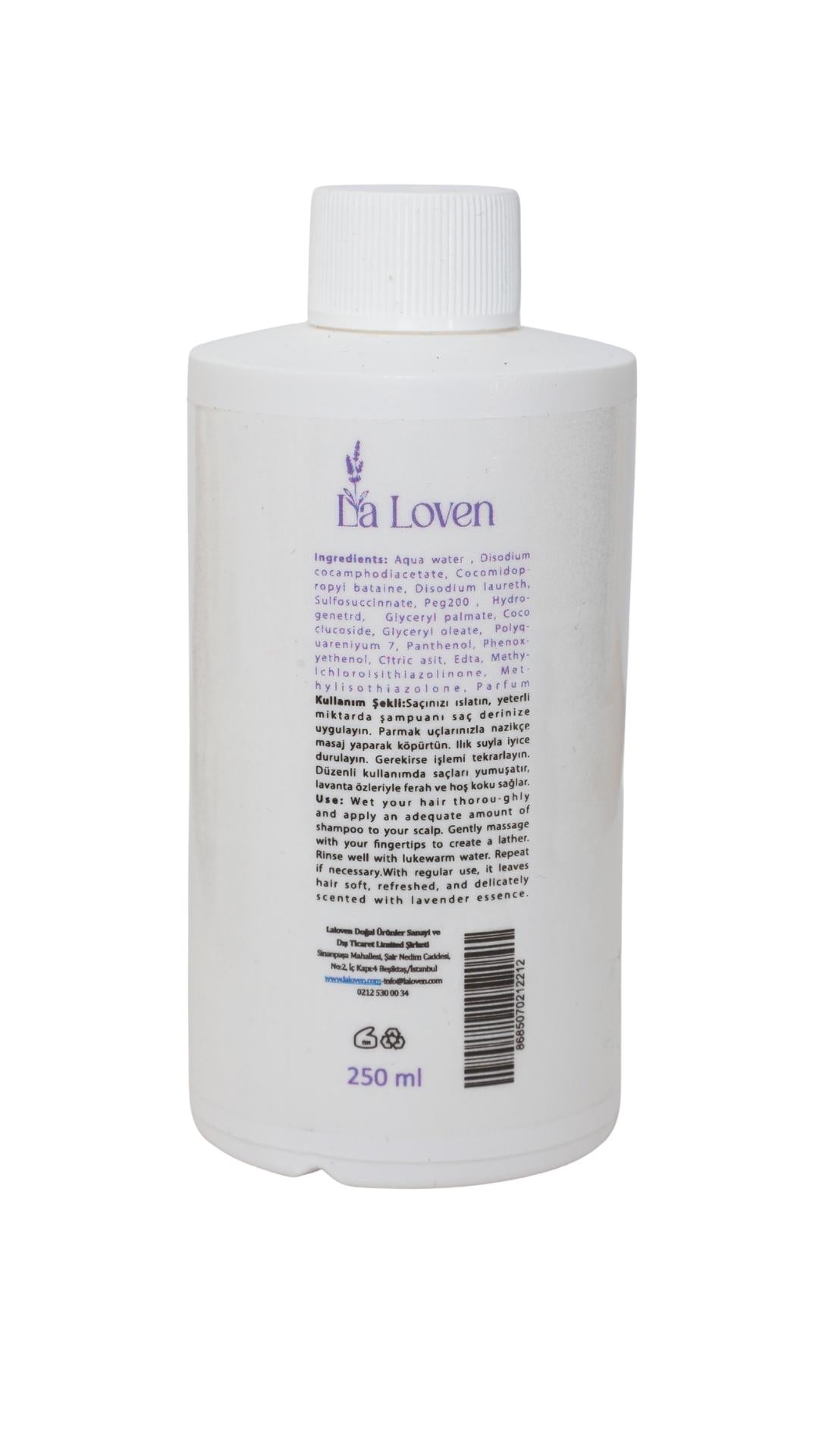 Lavanta Şampuanı – Yumuşak ve Kolay Taranan Saçlar - 250 ml