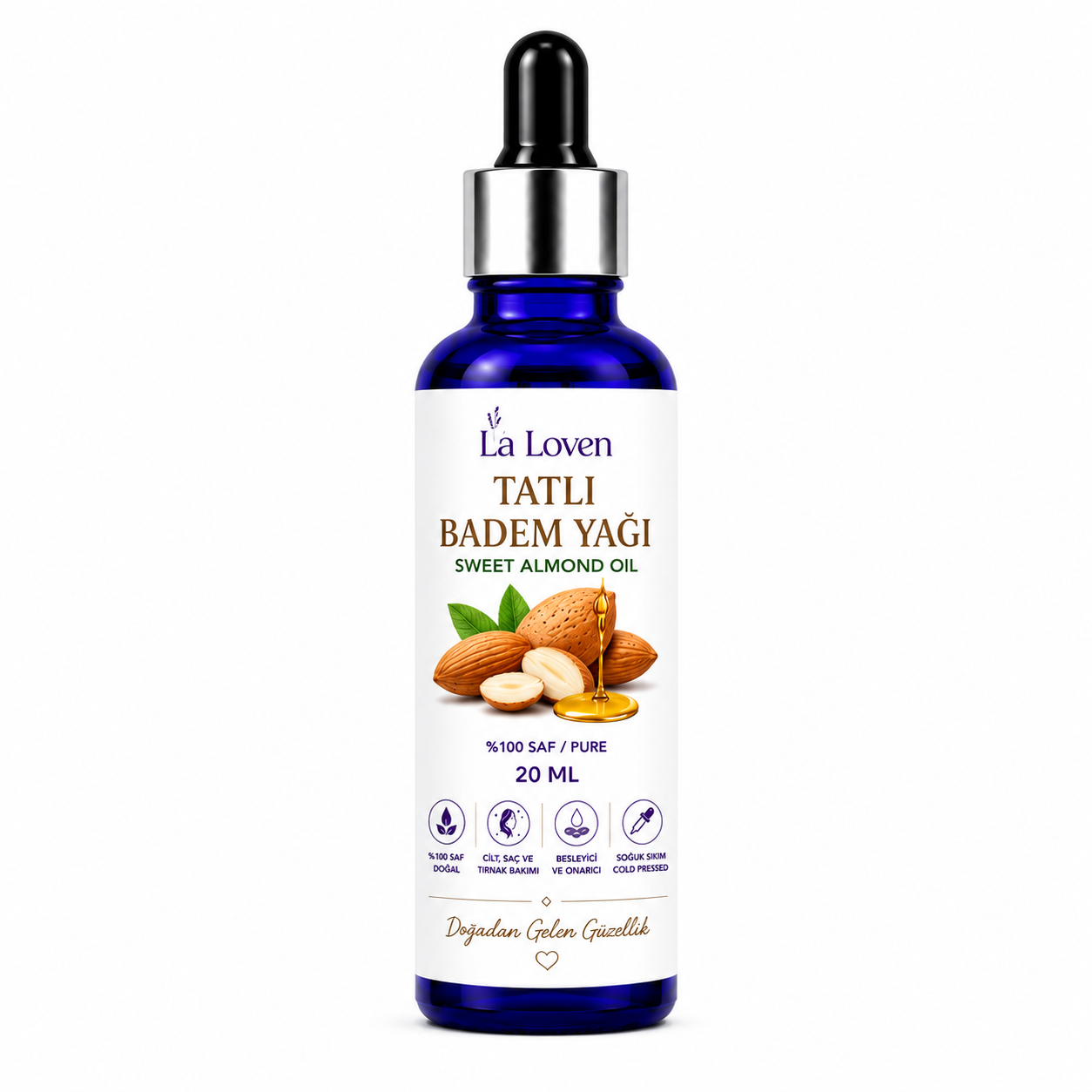 La Loven Tatlı Badem Yağı – 20 ML