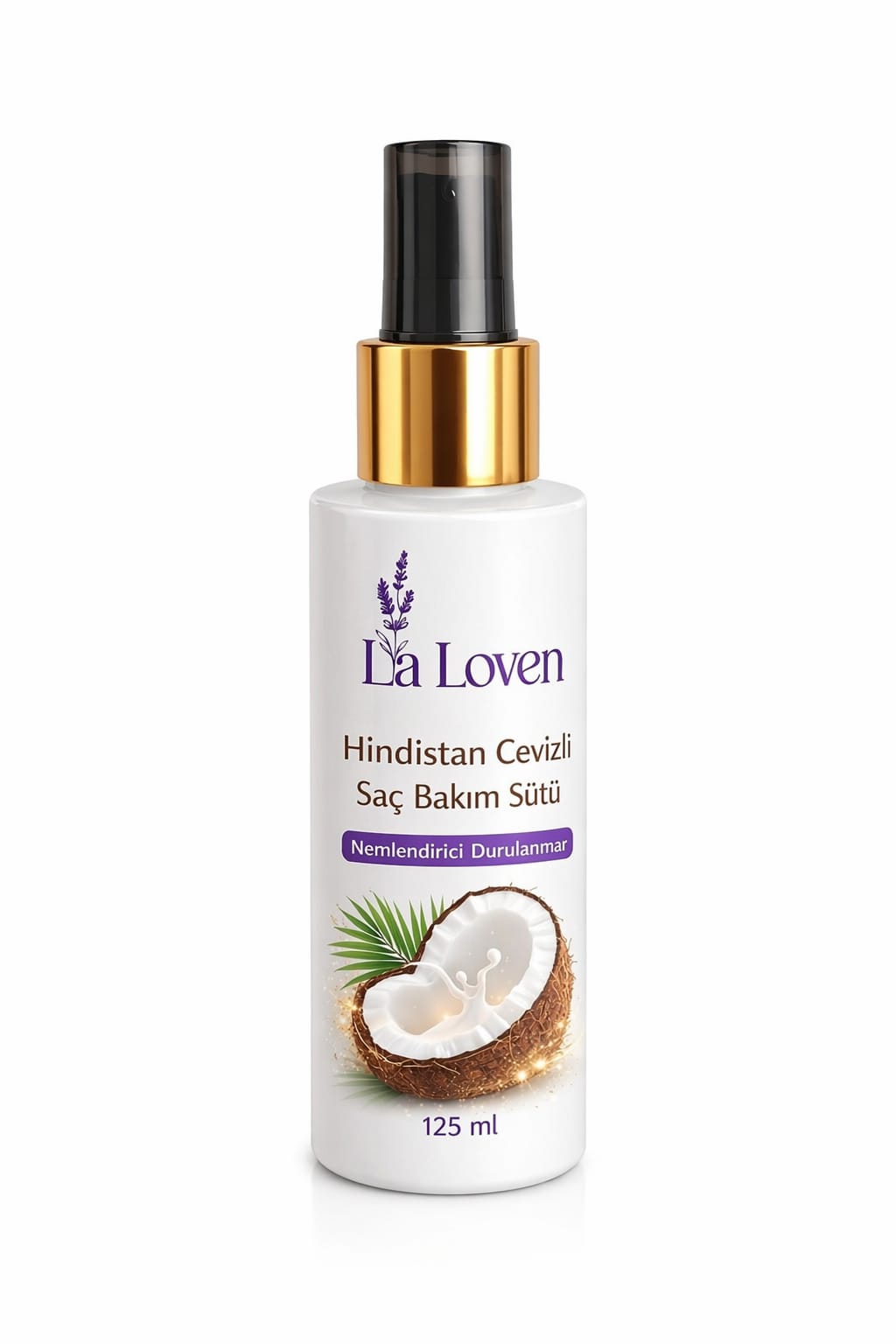 Hindistan Cevizli Saç Bakım Sütü 125 ML – Yumuşak, Parlak ve Canlı Saçlar