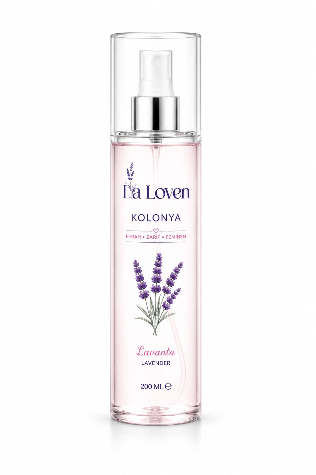 LaLoven Lavanta Kolonyası 200 ML – Huzur Veren Ferahlık