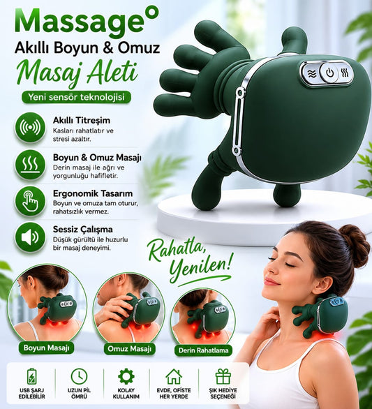 Boyun Masaj Aleti – Günün Yorgunluğunu Geride Bırak