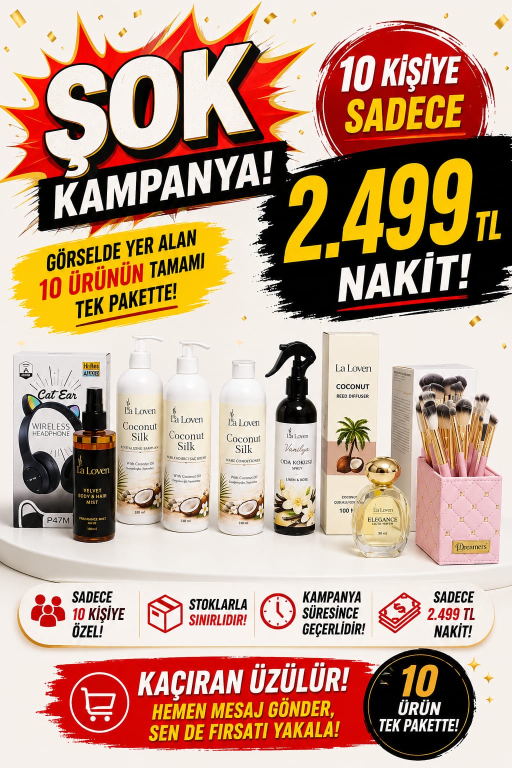 Coconut Beauty & Care Premium Hediye Seti