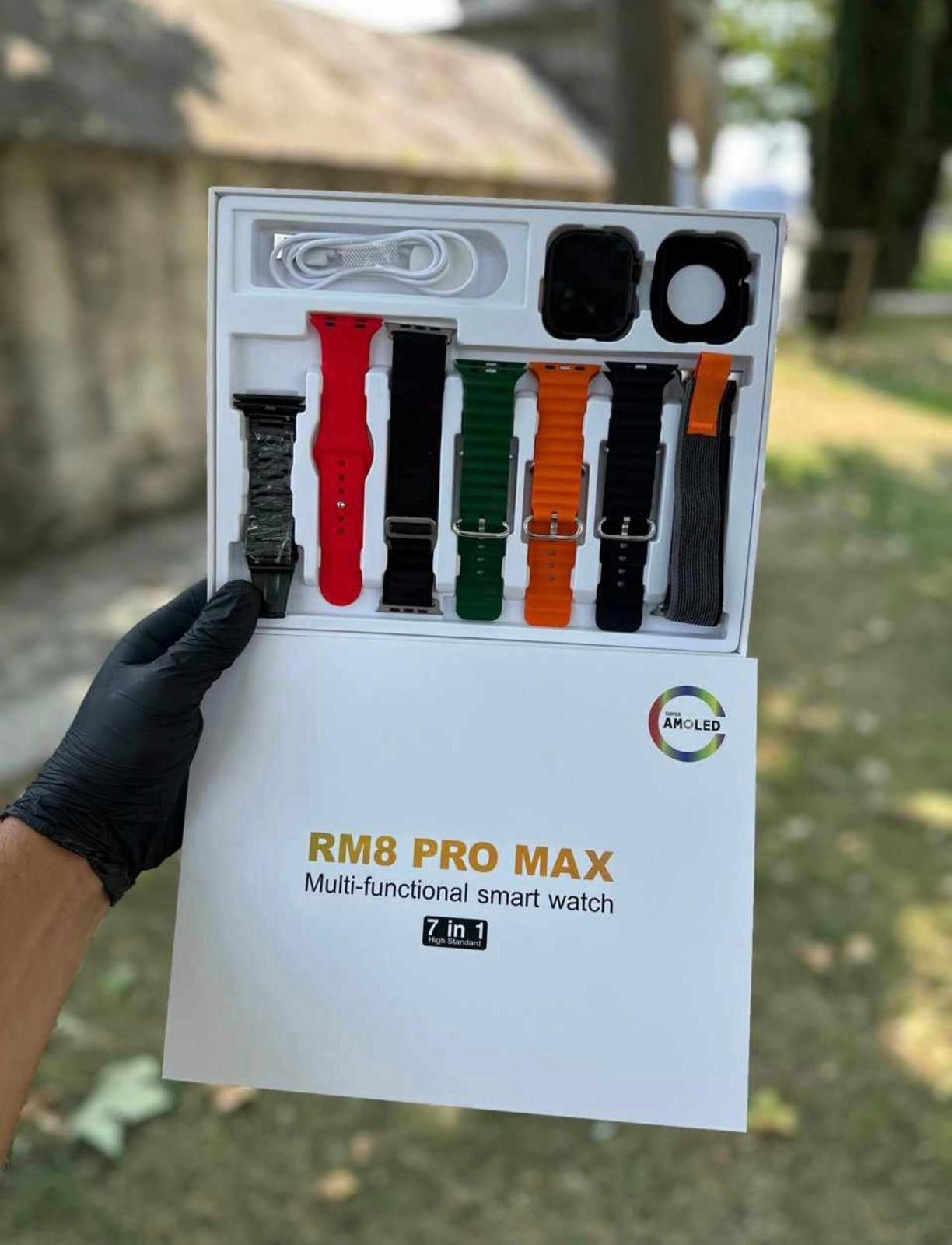 RM8 Pro Max Akıllı Saat – Güçlü Özellikler, Modern Tasarım