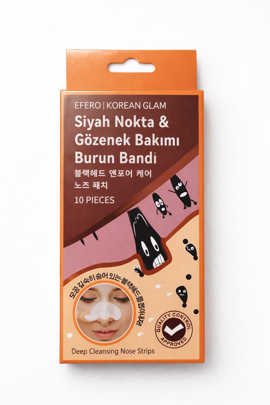 Efero Siyah Nokta Bandı (10'lu) – Temiz ve Pürüzsüz Bir Cilt İçin