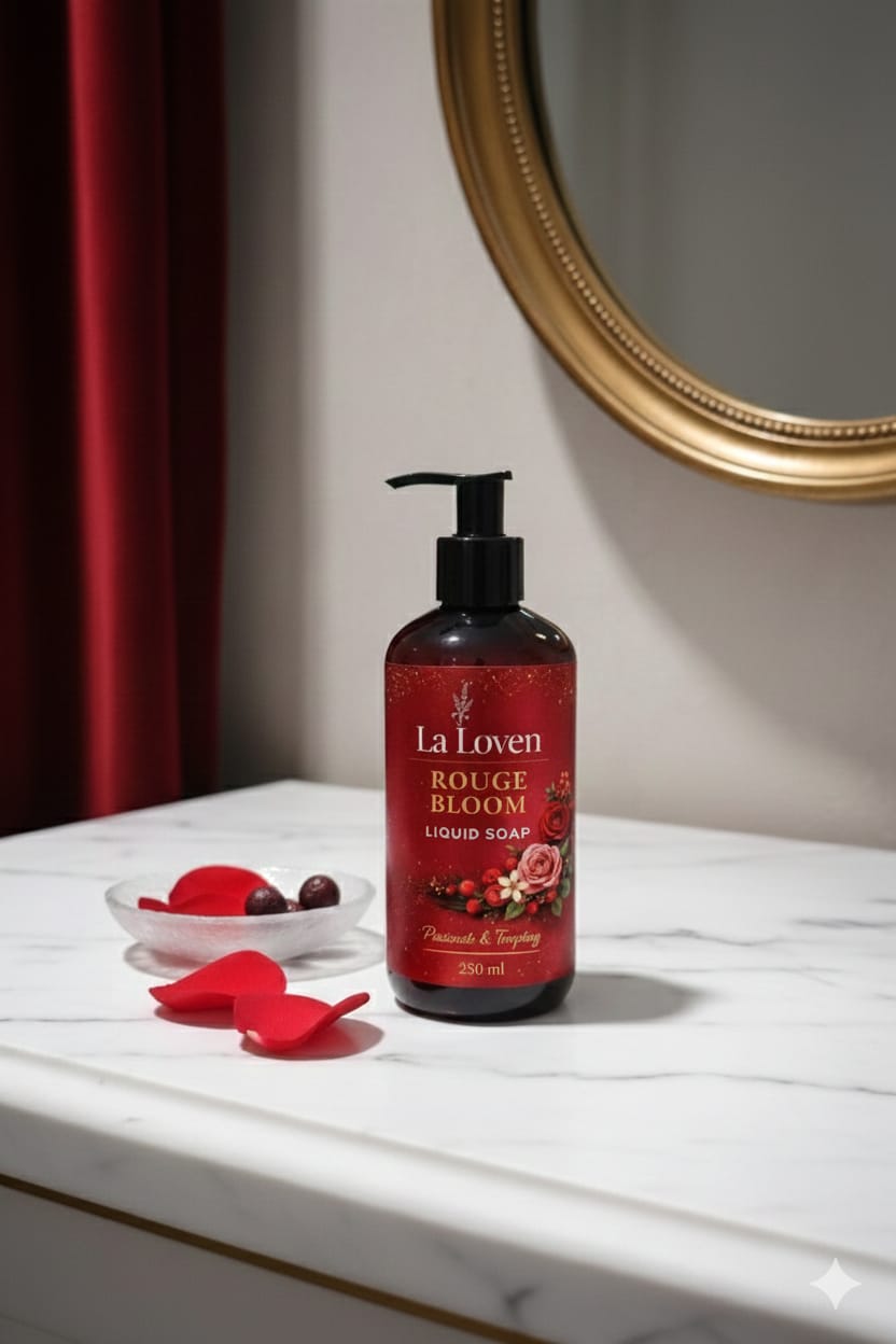 LaLoven Rouge Bloom – Sıvı Sabun (250 ml)