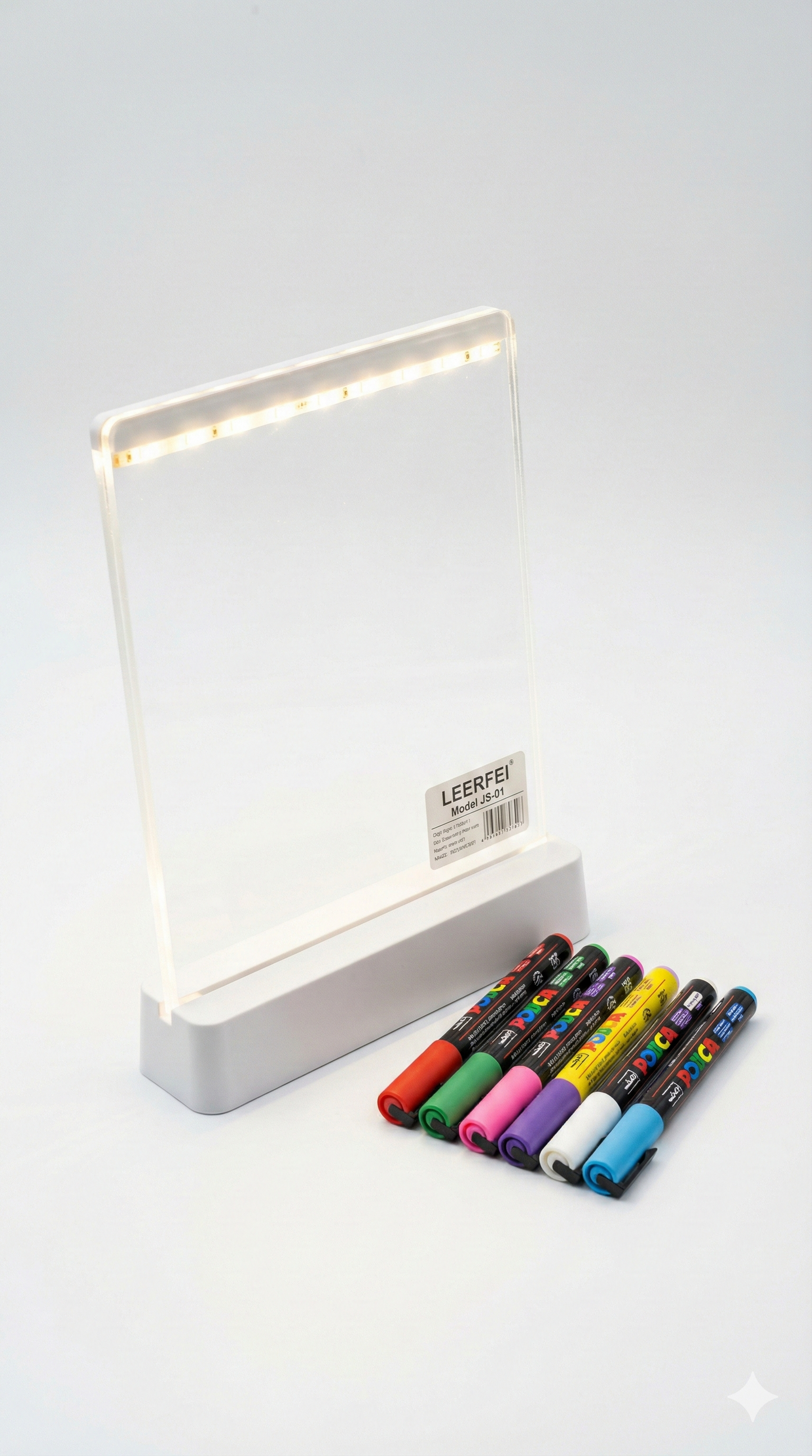 Sihirli Çizim Atölyesi: LED Aydınlatmalı Kopya Tableti ve Boya Kalemi Seti