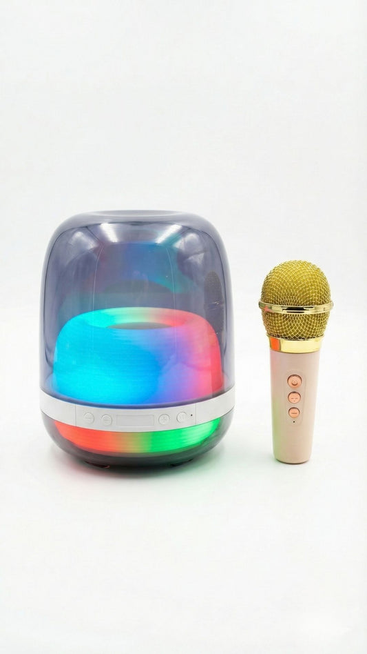 Laloven Little Star: Işıklı ve Sesli Çocuk Karaoke Mikrofonu (Eğlence Seti)