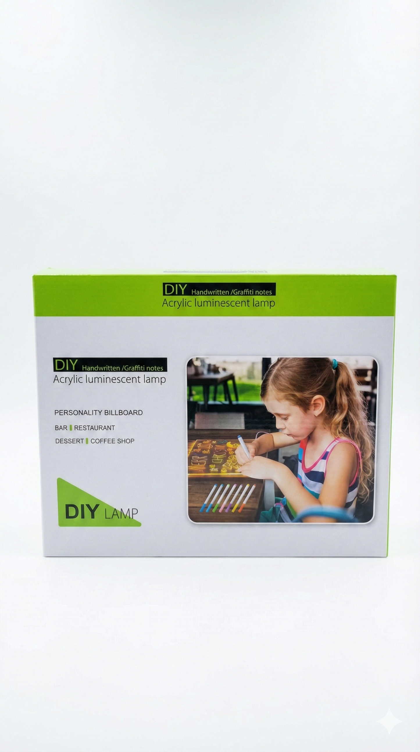 Sihirli Çizim Atölyesi: LED Aydınlatmalı Kopya Tableti ve Boya Kalemi Seti