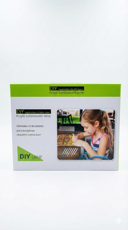 Sihirli Çizim Atölyesi: LED Aydınlatmalı Kopya Tableti ve Boya Kalemi Seti