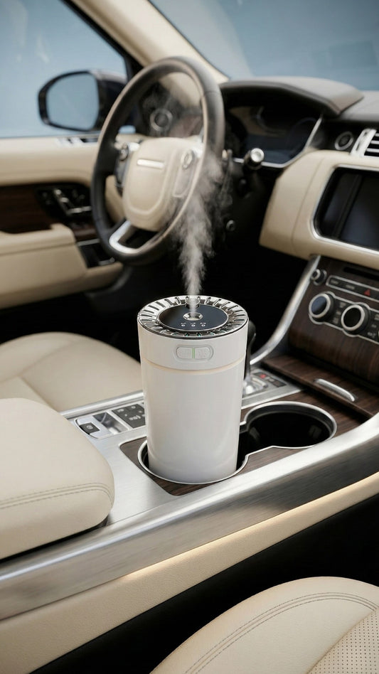 Araç İçi Difüzör RGB Işıklı – Ferahlık Her Yolculukta Seninle! - (Videolu Görsel)