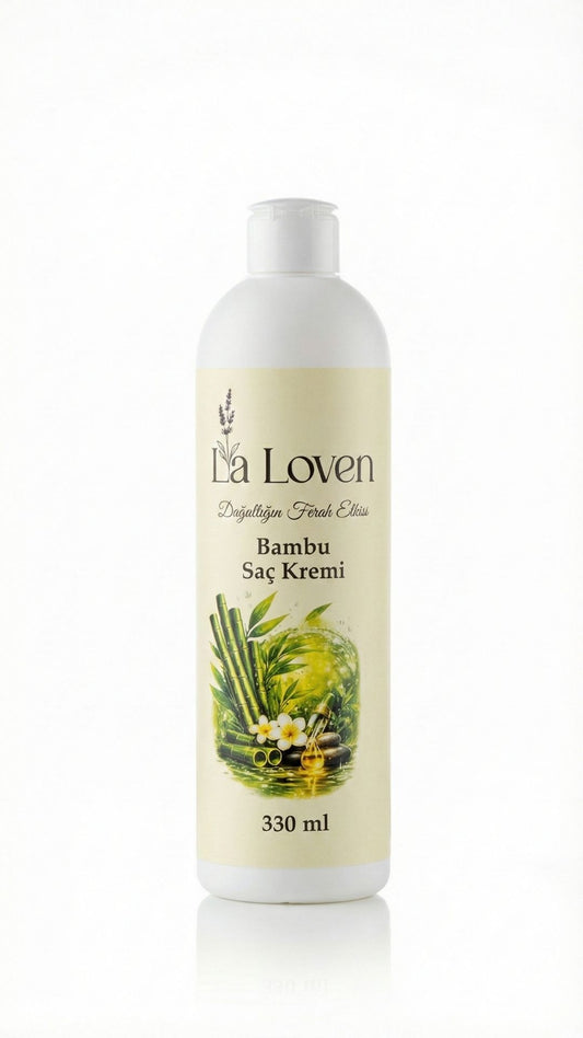 Laloven Bambu Silk: Güçlendirici ve Kolay Tarama Saç Kremi