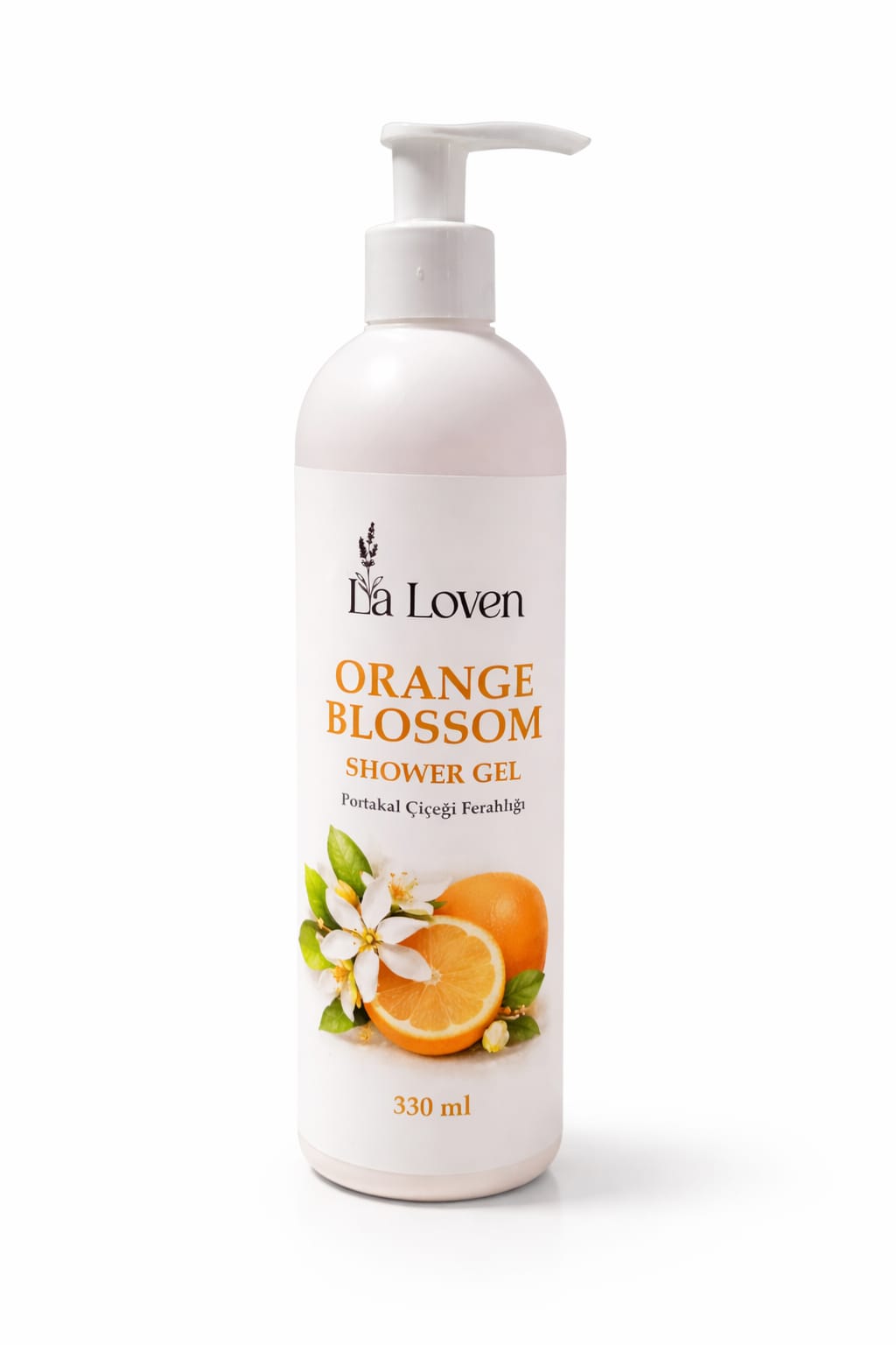 La Loven Portakal Çiçeği Duş Jeli: Canlandırıcı Narenciye Etkisi (330 ml)