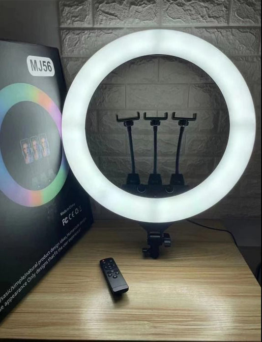 La Loven "Ultimate Master" Dev Boy: 22 İnç RGB Ring Light & Tripod (Profesyonel Stüdyo Işığı)