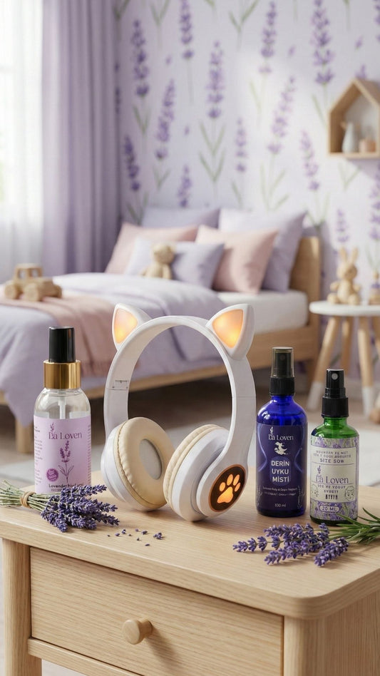 Kedi Patili Bluetooth Kulaklık Seti – Beyaz