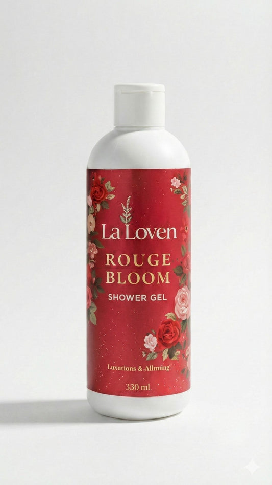 LaLoven Rouge Bloom – Duş Jeli (330 ml)