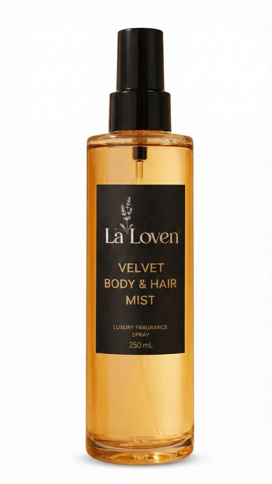 Laloven Velvet: Kadifemsi Dokunuş Vücut ve Saç Spreyi Kadın (Body & Hair Mist)