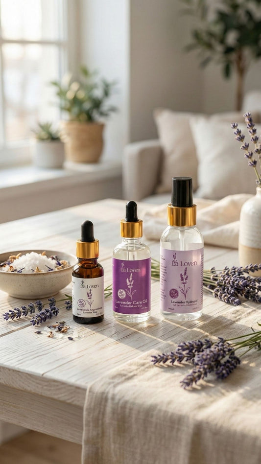 Lavanta Bakım Üçlüsü - Lavanta Seti