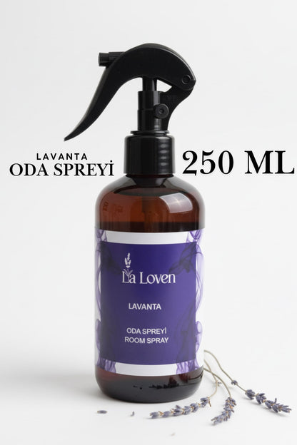 Lavanta Oda Spreyi – 250ml Amber Şişe