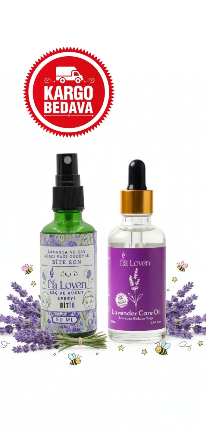 Bit Spreyi ve Doğal Bakım Yağı Seti