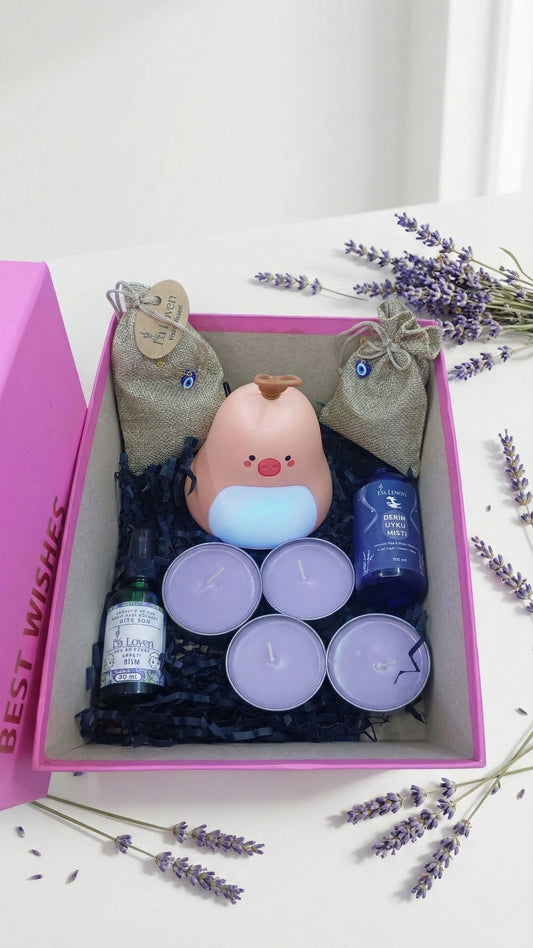 Lavanta Özlü Huzur & Uyku Seti (7'li Doğal Bakım Koleksiyonu)