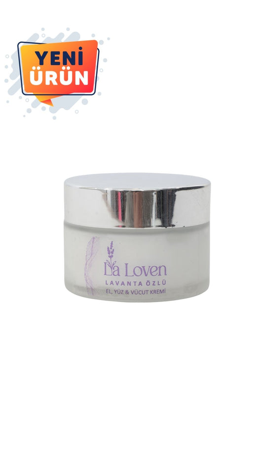 Lavanta Özlü El, Yüz ve Vücut Kremi - 30 ml