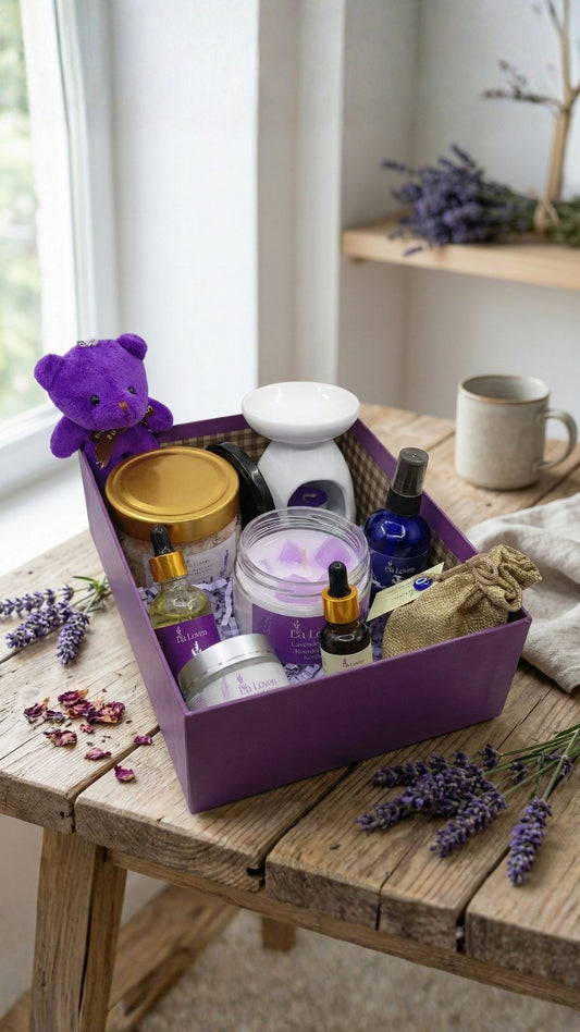 Mor Rüya Seti - Banyo Aromaterapi Seti