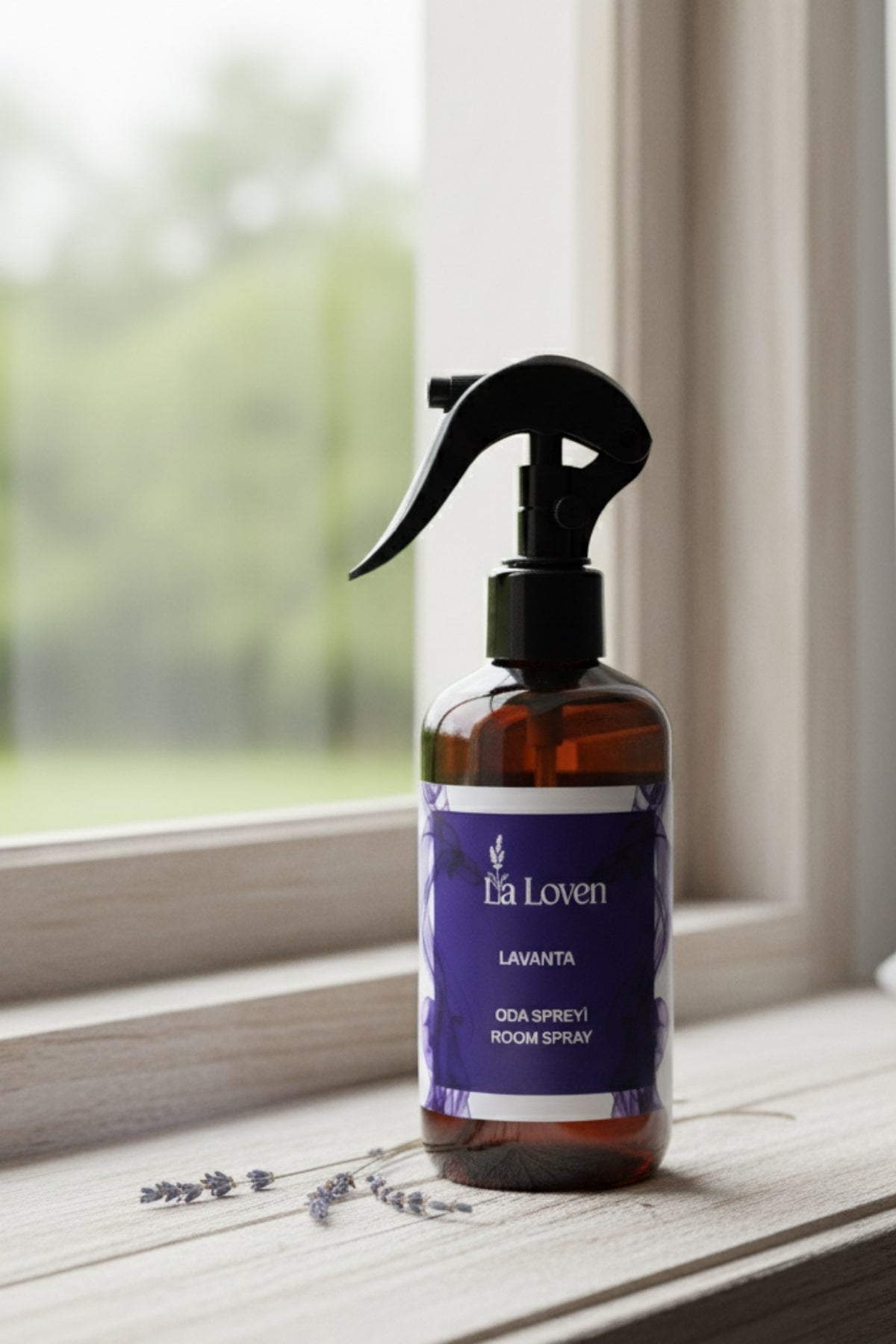 Lavanta Oda Spreyi – 250ml Amber Şişe