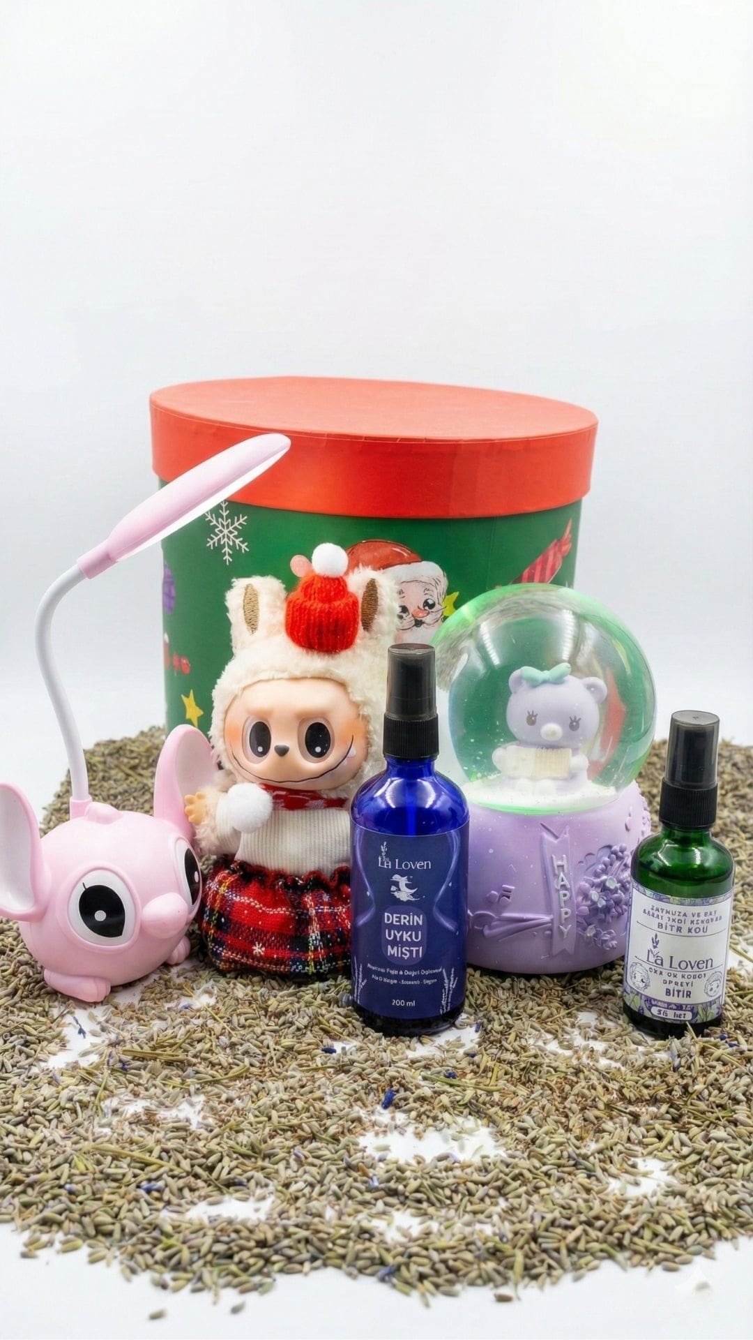 Masal Işıkları ve Güvenli Uyku Seti (Pabula Oyuncak, Küre ve Lamba Dahil)