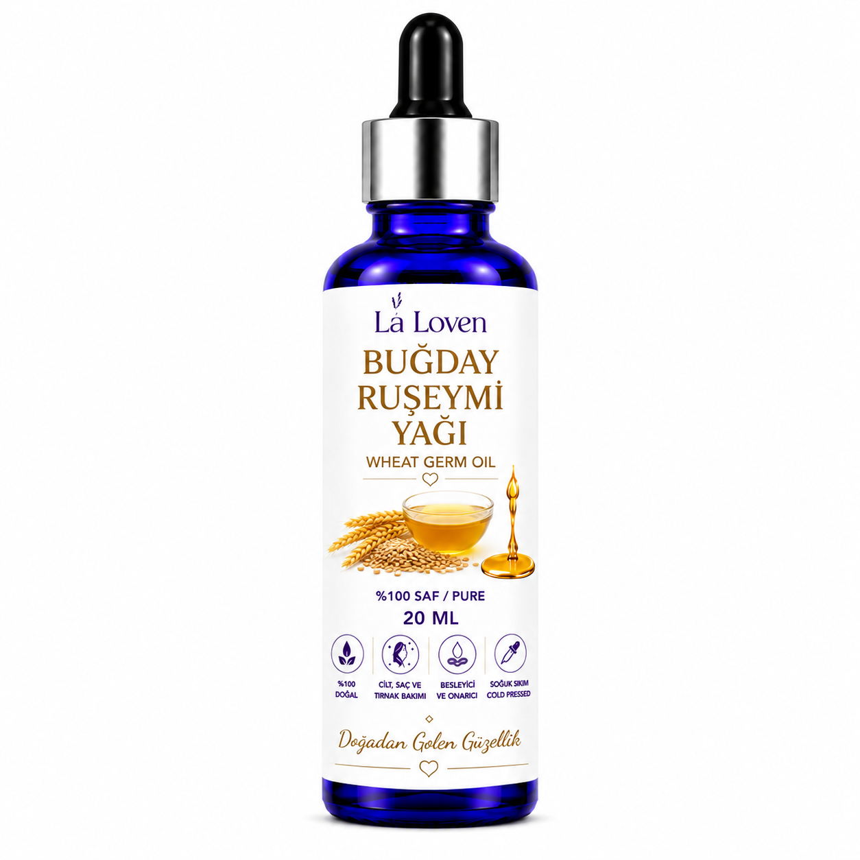 LALOVEN BUĞDAY RUŞEYMİ YAĞI – 20 ML