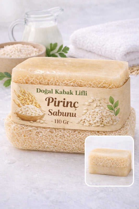 Pirinç Özlü Aydınlatıcı Sabun