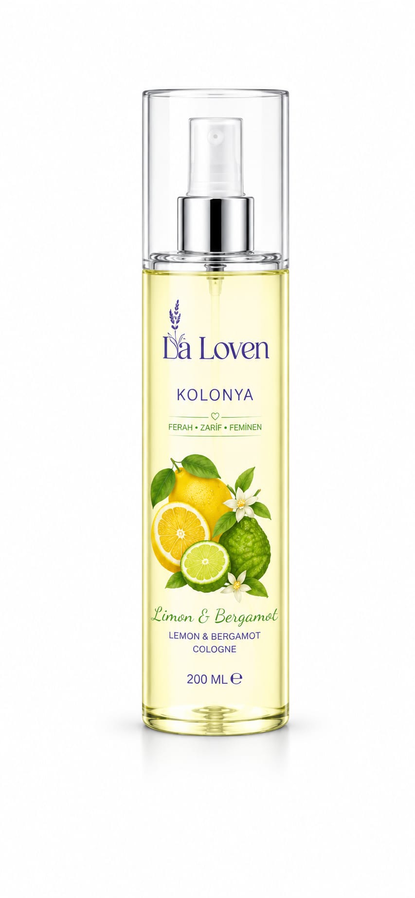 LaLoven Limon Kolonyası 200 ML – Enerjik Ferahlık