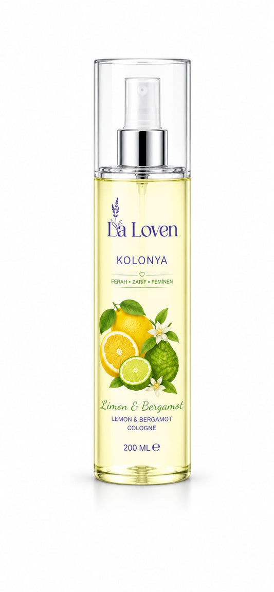 LaLoven Limon Kolonyası 200 ML – Enerjik Ferahlık
