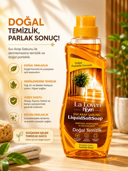 Sıvı Arap Sabunu – Doğal ve Güçlü Temizlik