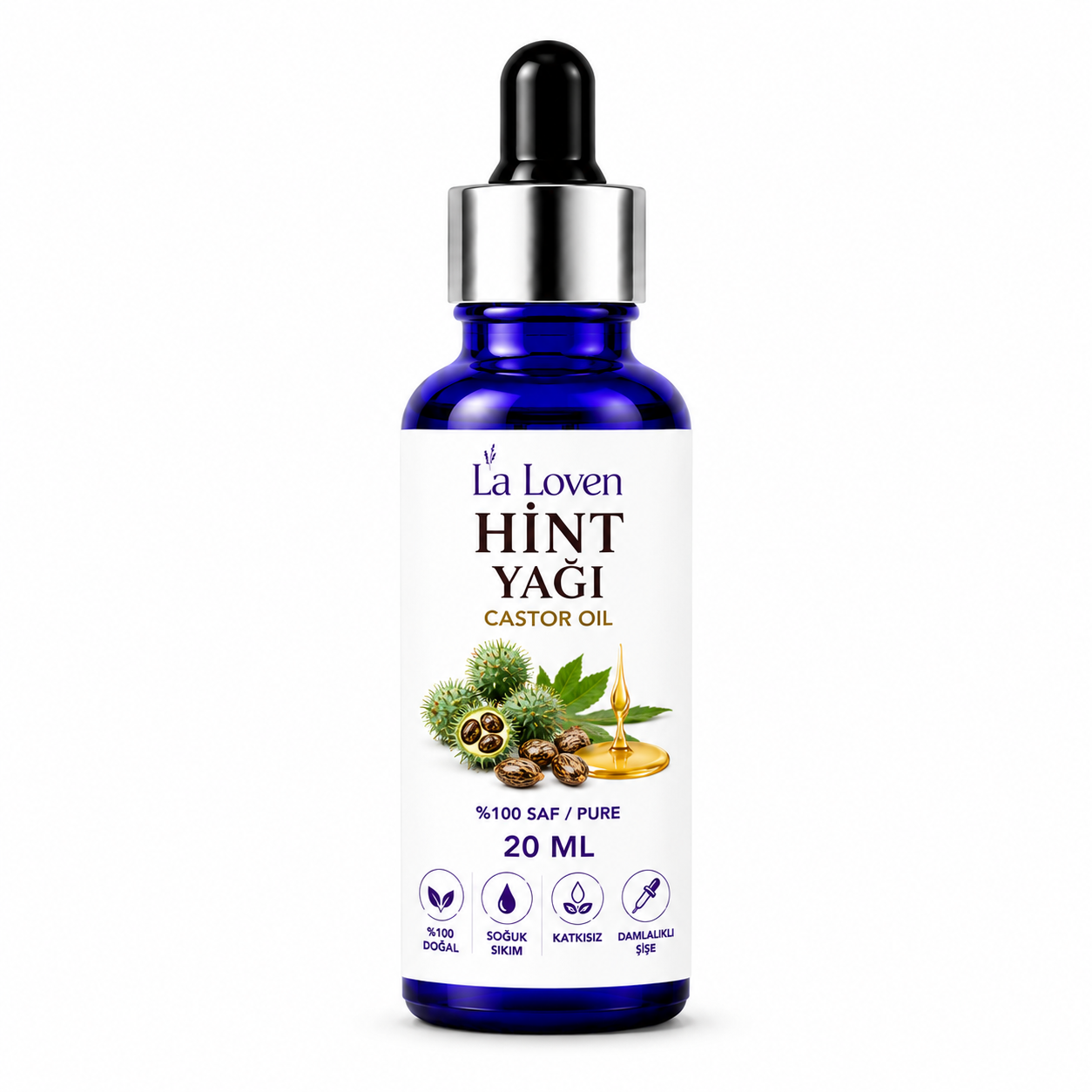 La Loven Hint Yağı (Castor Oil) – 20 ML