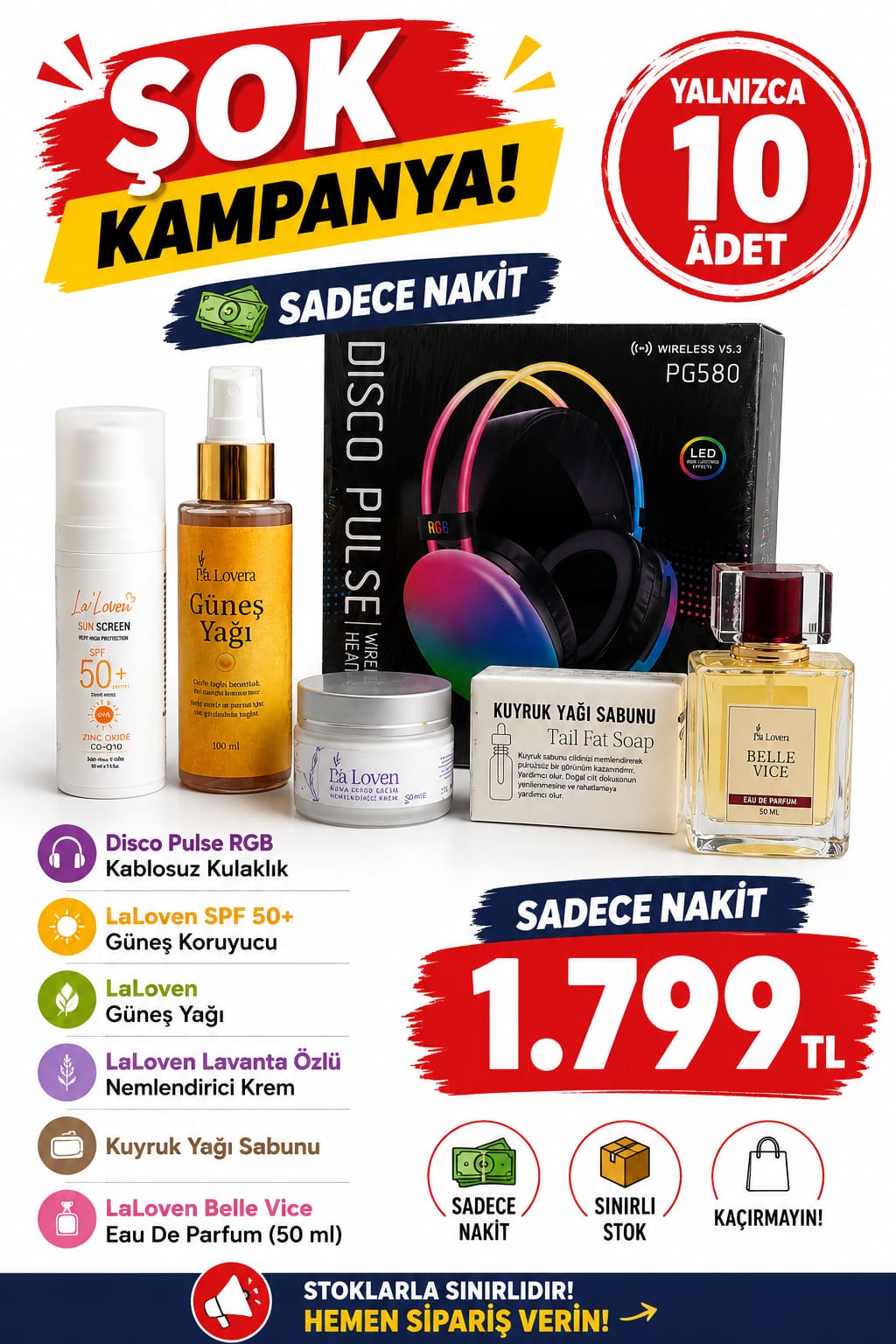 LaLoven Yaz Bakım & Teknoloji Premium Seti