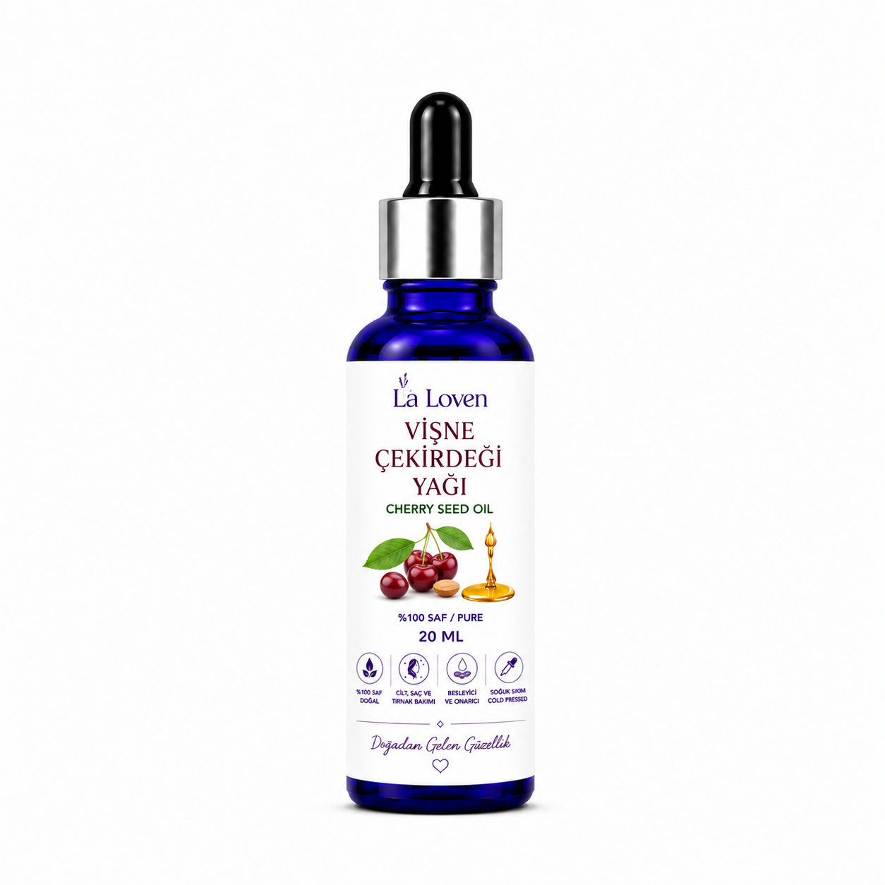 LALOVEN VİŞNE ÇEKİRDEĞİ YAĞI – 20 ML