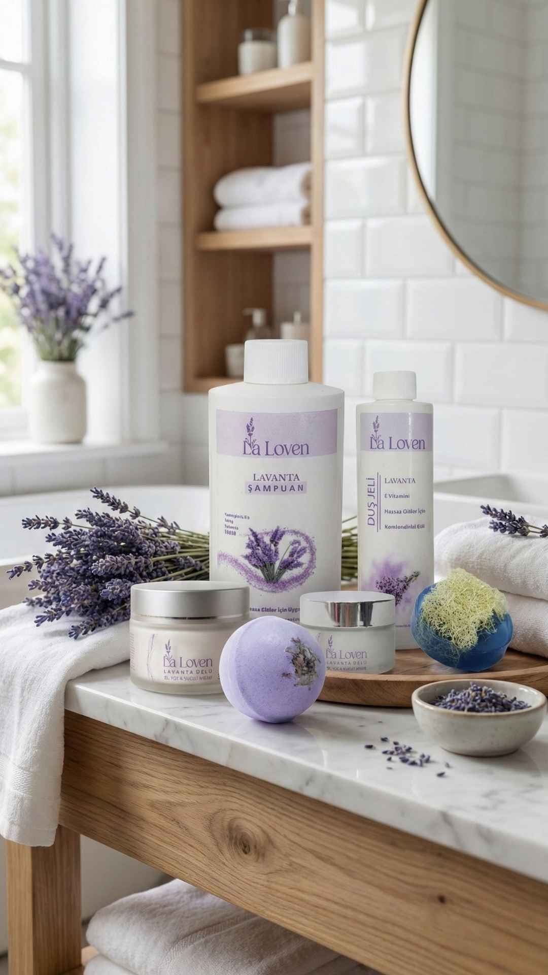 Lavanta Banyo Keyfi – 6’lı Kişisel Bakım Seti