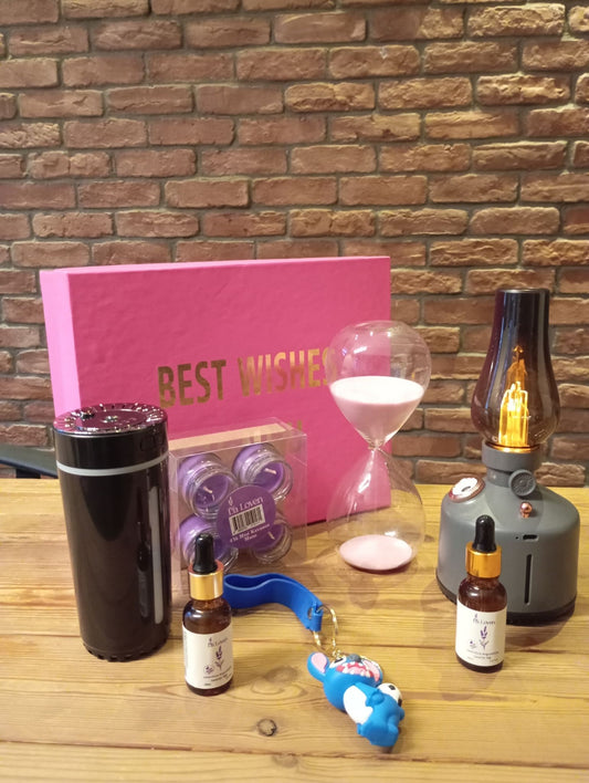 Lavanta Şöleni Nostalji & Aromaterapi Lüks Hediye Seti – 7’li Özel Koleksiyon