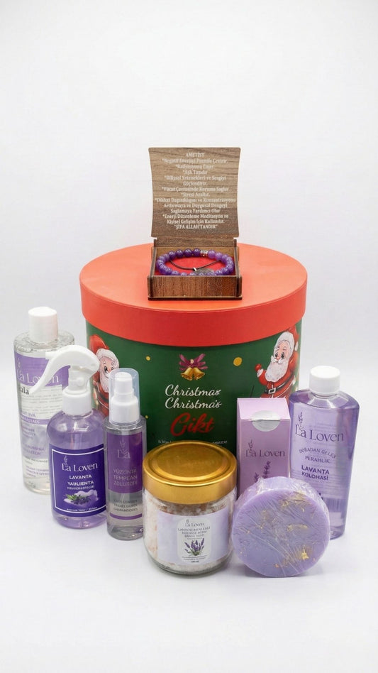 Yılbaşı Premium Bakım & Koku Kutusu (7'li Yetişkin Lüks Hediye Seti)