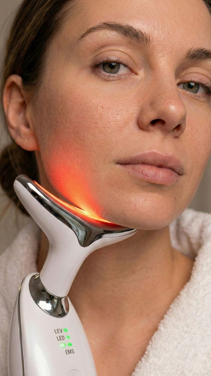 Cilt Canlandırıcı Masaj Seti (Masaj Aleti & Lavanta Bakım Üçlüsü)